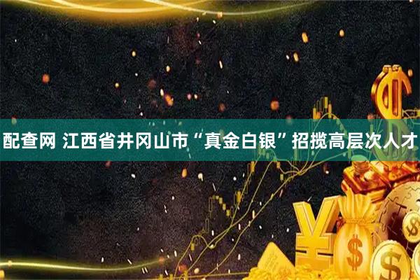 配查网 江西省井冈山市“真金白银”招揽高层次人才