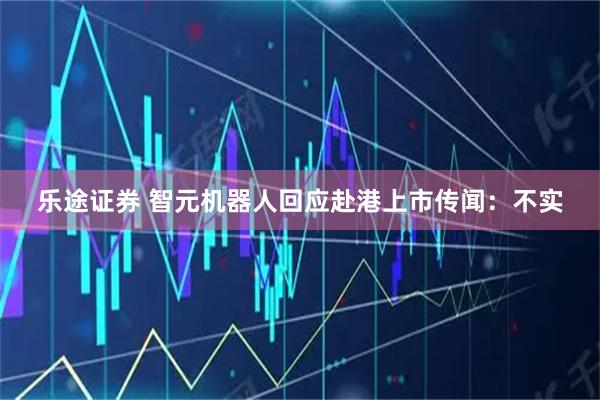 乐途证券 智元机器人回应赴港上市传闻：不实