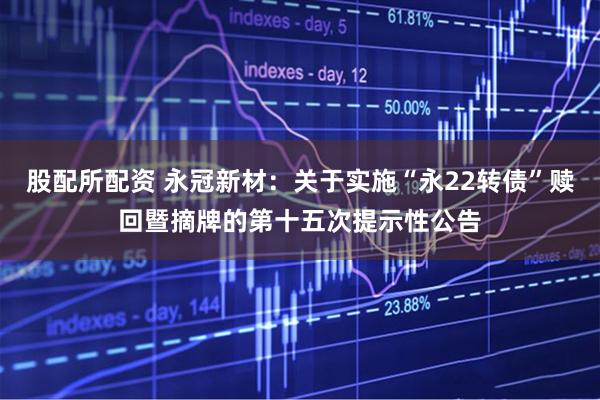股配所配资 永冠新材：关于实施“永22转债”赎回暨摘牌的第十五次提示性公告